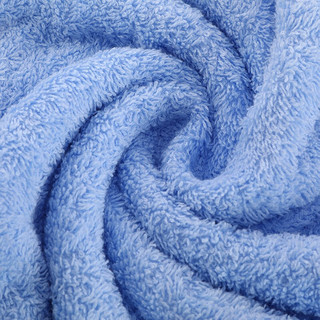 GRACE 洁丽雅 E2118+E0117 毛巾浴巾套装 3件套 蓝色