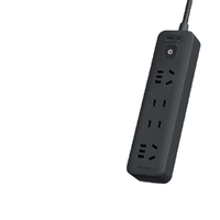 DELIXI 德力西 CD98J-B 新国标插排 二位五孔+二位二孔 1.8m