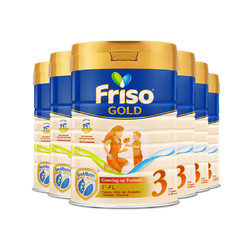Friso 美素佳儿 新加坡版 宝宝成长配方奶粉 3段 900g*6罐