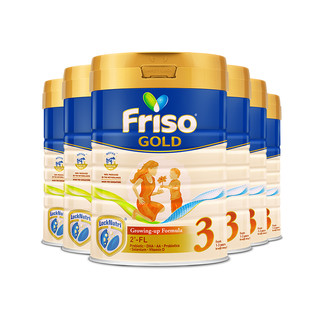 88VIP：Friso 美素佳儿 新加坡版 宝宝成长配方奶粉 3段 900g*6罐