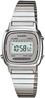 CASIO 卡西欧 女式 LA670WA-7 银色数字复古手表