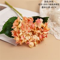 Aisda 爱时达 ins北欧假花仿真花室内家居干花摆件客厅纱织绣球餐桌装饰品