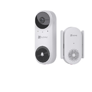 EZVIZ 萤石 CP3-pro 智能可视门铃+128G卡 萤石白