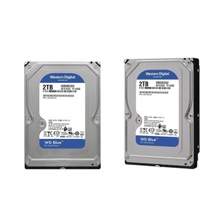 Western Digital 西部数据 蓝盘系列 3.5英寸 台式机硬盘 2TB (SMR、5400rpm、256MB) WD20EZAZ