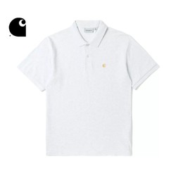 carhartt WIP 金色LOGO刺绣POLO衫 CHXPOI023807G-GJ