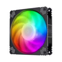 JONSBO 乔思伯 LF-12A 幻彩版 ARGB 120mm 机箱散热风扇 单个装