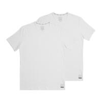 限尺码：Calvin Klein 男士短袖T恤 2件装 NU8697A