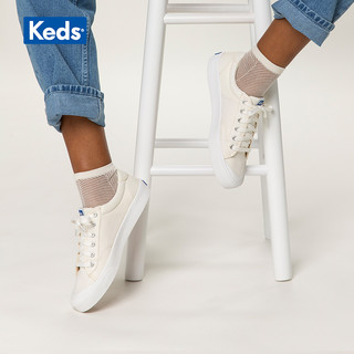 Keds 女士低帮帆布鞋 WF61535 白色 36