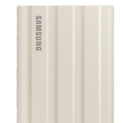 SAMSUNG 三星 T7 Shield USB 3.2 移动固态硬盘 Type-C 1TB 月幕白