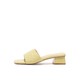 ST&SAT 星期六 夏新款简约纯色优雅风中粗跟一字拖时尚女鞋SS02110461