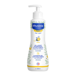 Mustela 妙思乐 婴儿洗发沐浴露二合一 300ml