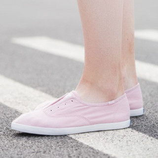 Keds 女士低帮帆布鞋 WF54619 粉色 37