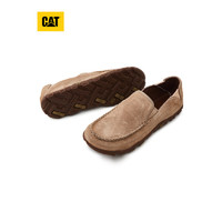 PLUS会员：CAT 卡特彼勒 KIEFER 休闲一脚蹬皮鞋