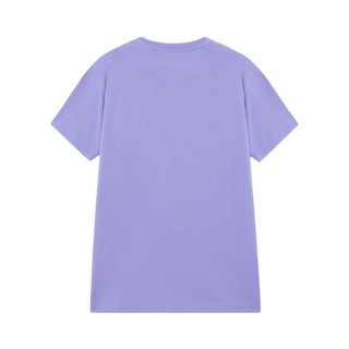 Semir 森马 独角兽系列 女士圆领短袖T恤 10-7421100017 粉紫 M