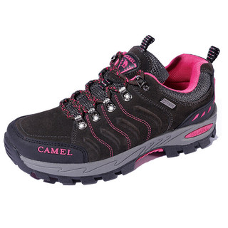 CAMEL 骆驼 女子登山鞋 A133036347 碳灰/黑/梅红 37
