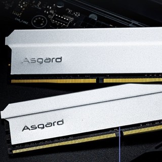 Asgard 阿斯加特 弗雷系列 钛银甲 特挑B-die颗粒款 DDR4 3600MHz 台式机内存 马甲条