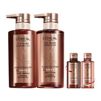 88VIP：L'OREAL PARIS 强韧柔顺洗发露440ml*2+润发乳100ml*2