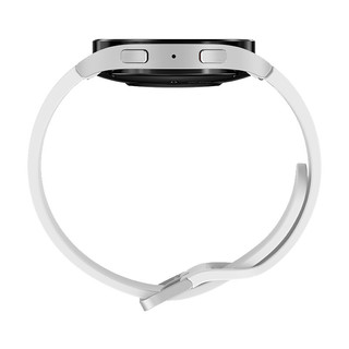 SAMSUNG 三星 Galaxy Watch5 蓝牙通话版 智能手表 44mm 银色钛合金表壳 云雾冰川运动表带（GPS、血氧）