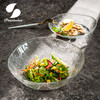 帕莎帕琦 进口玻璃透明水果盘家用欧式餐具沙拉碗大玻璃碗