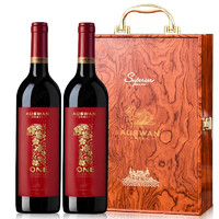 PLUS会员：AUSWAN CREEK 天鹅庄 一号西拉 干红葡萄酒 13.5%vol 750ml*2瓶 礼盒装