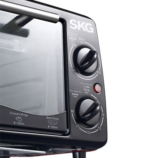 SKG 未来健康 KX1701 迷你电烤箱 12L 红色