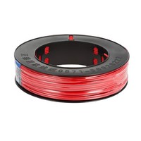 CHNT 正泰 电线电缆 BV2.5平方 红色 50m