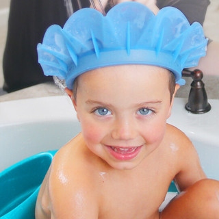 Kair 儿童3代洗头帽 蓝色