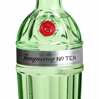 酒牧旗舰店 添加利（Tanqueray）金酒 琴酒 杜松子酒干味露酒 原装进口洋酒 帝亚吉欧 添加利十号金酒 添加利10号750ml