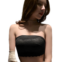 SHI LUO DI 施洛谛 女士抹胸 2021-1 黑色 32/70B