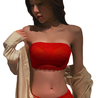 SHI LUO DI 施洛谛 女士抹胸 2021-1 红色 32/70B