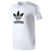 adidas ORIGINALS Trefoil T-shirt 男士运动T恤 CW0710 白色 XL