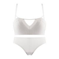 Glambody MAGIC NATURAL LINE 女士文胸内裤套装 682171 象牙白色 70B