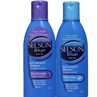 Selsun blue 去屑洗发水组合（蓝瓶200ml+紫瓶200ml）