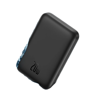 BASEUS 倍思 PPCXWO6 移动电源 黑色 6000mAh Type-C 20W