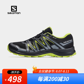 salomon 萨洛蒙 男款 户外运动防水透气舒适耐磨日常通勤徒步鞋 XA SIERRA GTX 黑色 415877 UK7(40 2/3)