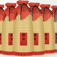 XIANGQUAN 湘泉 42度柔和湘泉简优500ml*6瓶装湖南馥郁香白酒