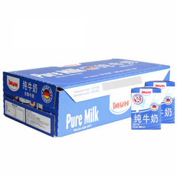 MUH 甘蒂牧场 全脂高钙 纯牛奶 200ml*24盒
