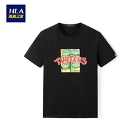 HLA 海澜之家 印花短袖T恤HNTBJ2Q482A