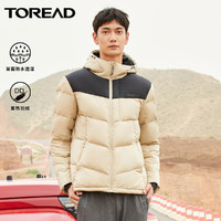 TOREAD 探路者 羽绒衣男 秋冬户外防风防寒加厚保暖男式羽绒服经典面包服