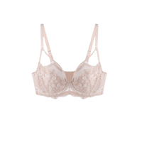 Candy La Vie 奶糖派 女士有钢圈文胸 C214 超薄款 奶油肤 90 C