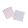 EMXEE 嫚熙 MX-498203674 婴儿肚兜 单层款 2件装 粉条+蓝粉细条