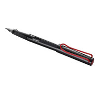 LAMY 凌美 钢笔 JOY喜悦系列 黑杆红夹 1.9mm 单支装