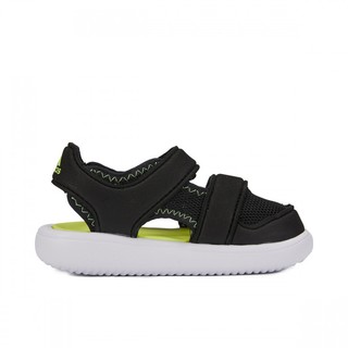 adidas 阿迪达斯 WATER SANDAL CT I 男童凉鞋 GX2478 黑/黄绿 24码