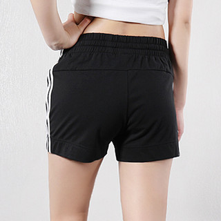 adidas 阿迪达斯 We 3s Short 女子运动短裤 DP2405 黑/白 M