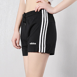 adidas 阿迪达斯 We 3s Short 女子运动短裤 DP2405 黑/白 M