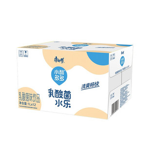 康师傅 小酪多多乳酸菌风味饮料巨峰葡萄果味饮料1L*12瓶整箱2种口味 小酪多多原味1L*12瓶