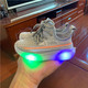 2022年新款儿童运动鞋网鞋儿童鞋子透气网面椰子鞋   飞织款带灯
