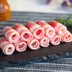 农夫好牛 阿根廷进口精品雪花肥牛卷500g 原切牛后胸肉卷 烤肉烧烤