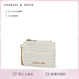 热品回归CHARLES＆KEITH春夏新品CK6-50840458女士迷你多卡位卡包