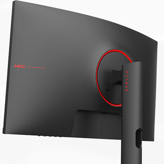 HKC 惠科 CG271Q 27英寸 VA 曲面 FreeSync 显示器（2560×1440、144Hz、90%DCI-P3）